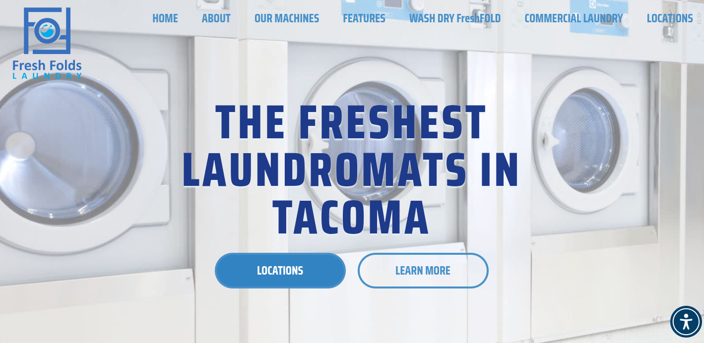 Fresh Folds laundry Website