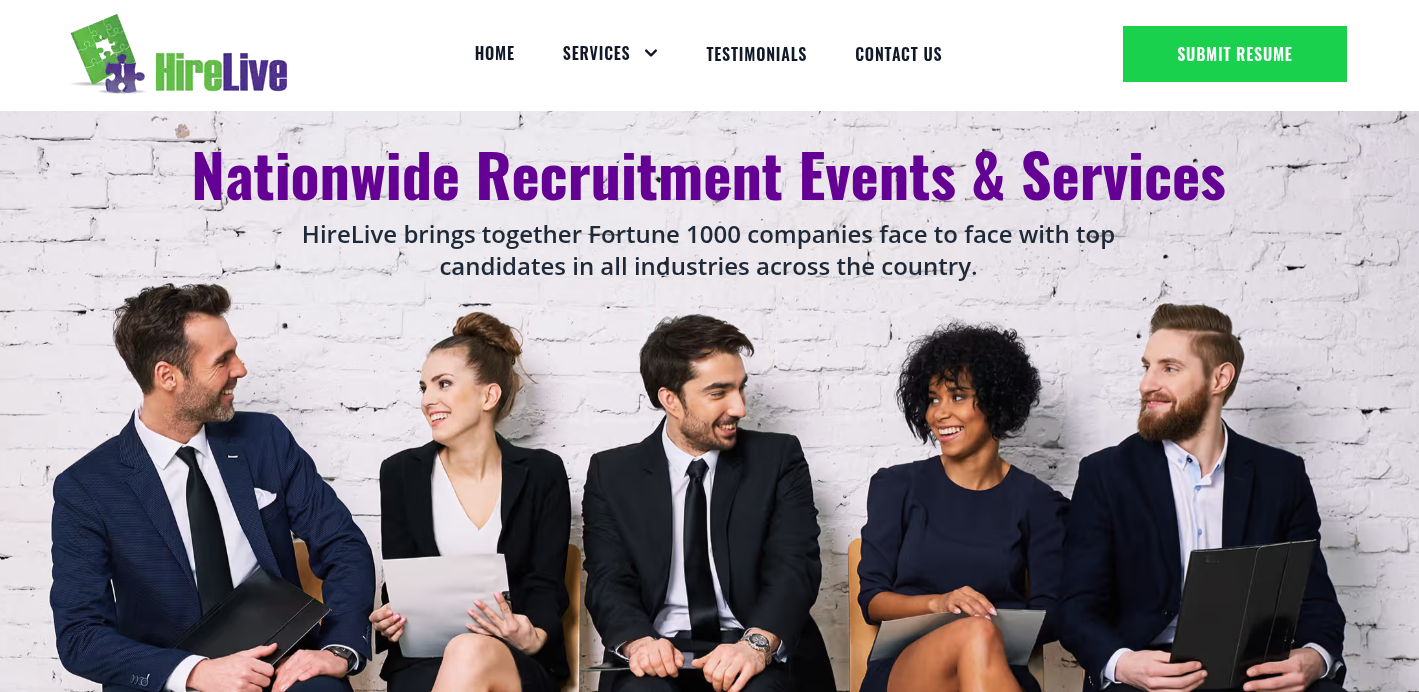 HireLive Website